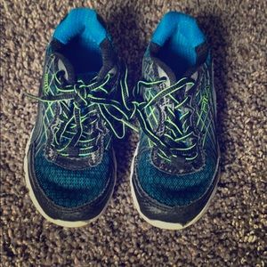 Fila sneakers.  Used but miles left.